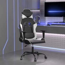vidaXL Gaming-Stuhl Schwarz