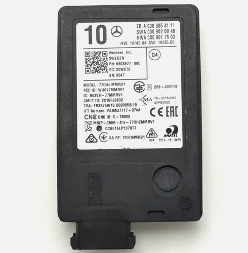 Mercedes benz radarsensor - benz,