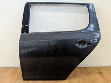 Skoda Fabia 2 5J Autotür Tür hinten links 5 Türer Limo Grau met