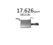 Endschalldämpfer Endtopf