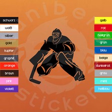 Auto aufkleber goalie - auto,