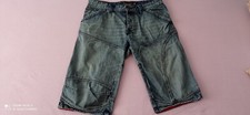 FISHBONE Herren Jeans-Shorts, Bermuda, kurze Hose, Gr. XL, blau