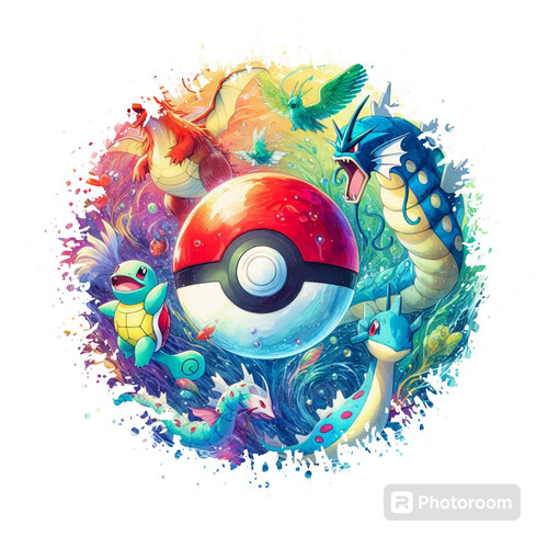 Panel pokemon verschiedene - panel,