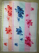 DDR chinesische Handtücher Badetücher 2 Stück Blumen 51cm x 104cm unbenutzt TOP