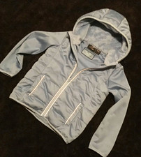 Outdoor Gr122/128 Kinder Junge Anorak Taubenblau gefüttert Oberbekleidung Winter