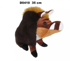 Stofftier Wildschwein sitzend