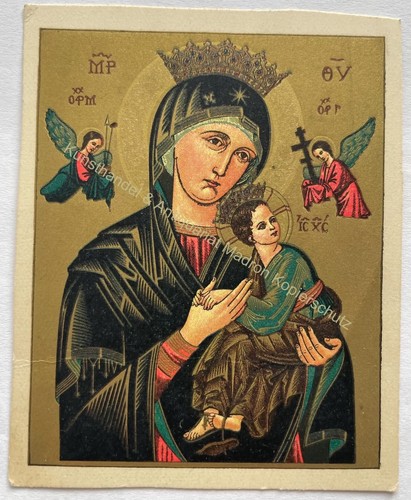 Orig andachtsbild heiligenbild - andachtsbild,
