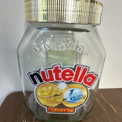 Nutella werbeglas glas - nutella,