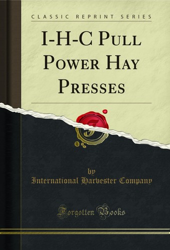 Pull power hay - i-h-c,
