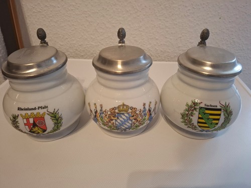 Bierkrüge mit zinndeckel - bierkrÜge,