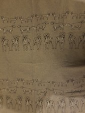 Lillestoff Jersey graumeliert Hunde Biojersey Panel 80cm