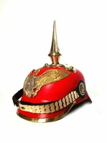 Roter deutscher pickelhaube - deutscher,