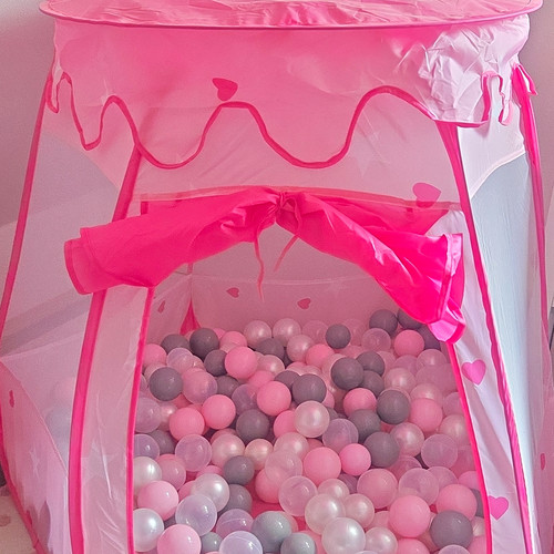 Rosa pop spielzelt - rosa,