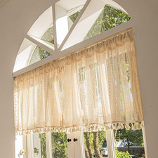 Scheibengardinen Landhausstil