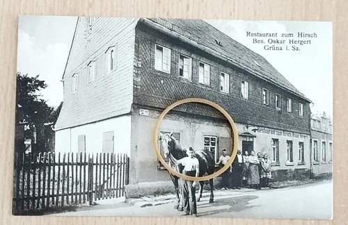Foto karte gruß aus - karte, grüna