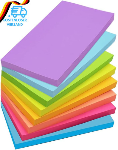 Haftnotizen blatt 10x15 cm - haftnotizen,