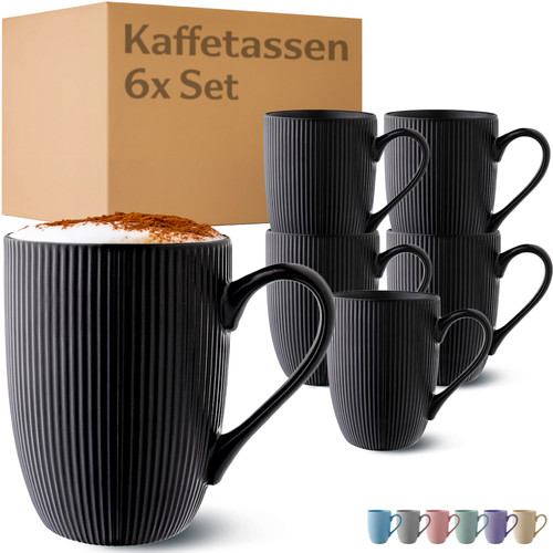 Kaffee tassen set gross - 6,