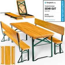 Bierzeltgarnitur 3-teilig mit