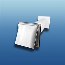 Abluftmauerkasten Mauerkasten Abluft Wanddurchführung Dunstabzug Edelstahl