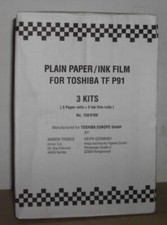 Toshiba IF-02 3 x  Ink Film