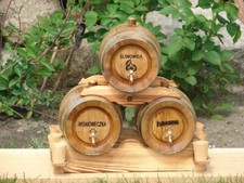 Holz Pyramide Partyfass 3x 2