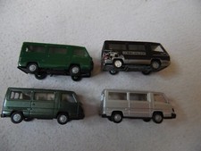Herpa Set 4x MB 100 D Kleinbusse Kombi 1:87 HO