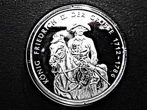 Medaille könig friedrich ii - medaille,