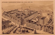Litho AK 1922 Jena Optische und mechanische Werke Carl Zeiss Werksgelände