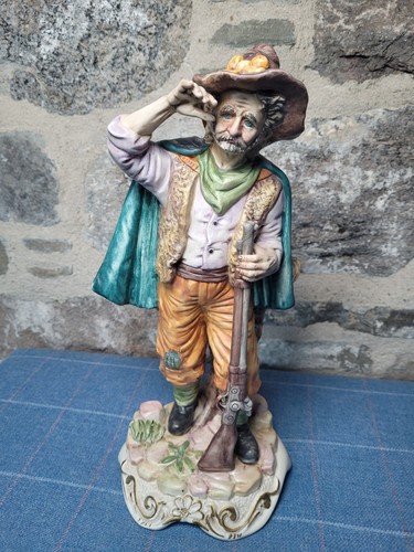 Capodimonte jäger alter mann - capodimonte,