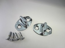 Türhaken Schliesskeile CHROM