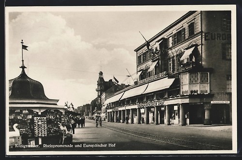 Königswinter kiosk und - ak,
