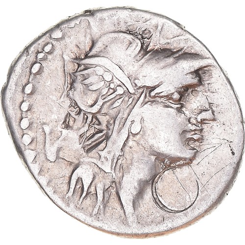 Münze iunius silanus - münze,, d.