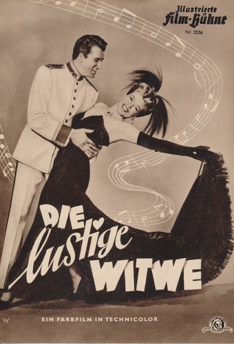 Die lustige witwe - witwe,, lana