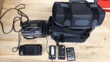 JVC Super VHS GR-SZ9 CAMCORDER W/AC ADAPTER/2XBATTERIES/BAG & CABLES VINTAGE