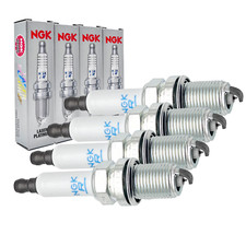 4x NGK 1675 PFR7S8EG Zündkerzen Für Audi A3 A4 A5 A6 Seat Skoda VW Polo Tiguan
