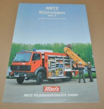 1996 Metz RW-2 Rustwagen Fire
