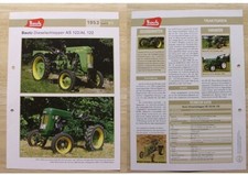 BAUTZ Traktor Schlepper AS 122 / AL 122 1953 Weltbild