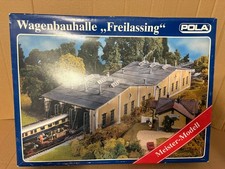 POLA 674 Wagenbauhalle Freilassing stelten rar H0 Bausatz OVP