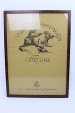 Farblithographie, Prof. Otto