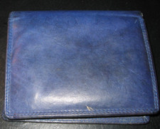 leder portemonnaie blau Damen Tillberg