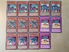 Maschinen Reaktor Deck / Set YUGIOH 2x Fliegende Festung Sky Fire Fallenreaktor
