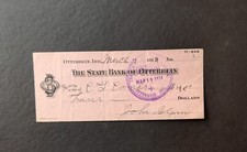 The State Bank of Otterbein, Ind., 4,00 US$, 7. März 1914