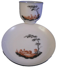 Nymphenburg Porcelain Orange
