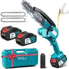 Mini Akkukettensäge 8 Zoll -