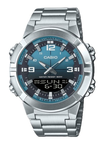 Casio quartz sports hellblau - casio,