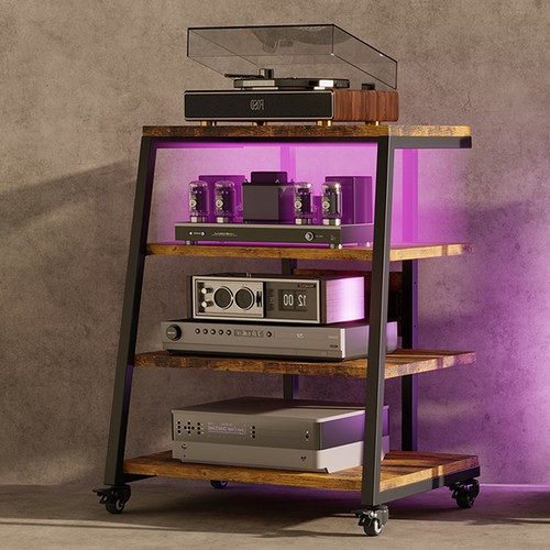 Hifi rack ständ mit - ständ, led