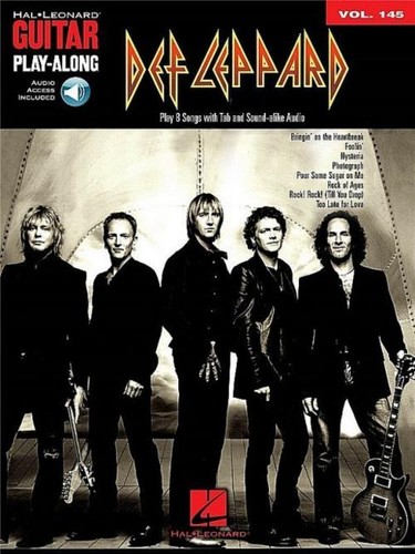 Def leppard guitar play - guitar, play-along