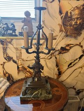 Seltene antike tischlampe aus - seltene,