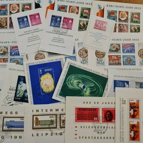 Ddr einzelmarken bem aus - ddr,