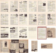 Porsche 904 & 911 - Broschüren , Zeitungsberichte , Pressemitteilung 1963 / 1964